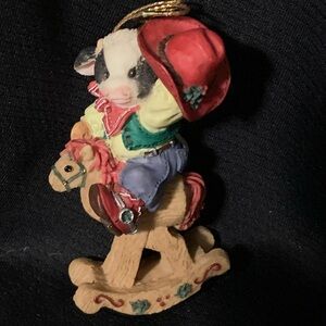 Mary Moo Moos Hanging Ornament